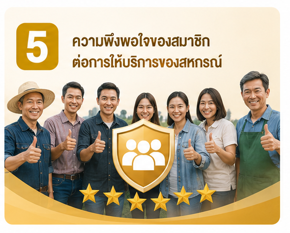 5 ความพึงพอใจของสมาชิก