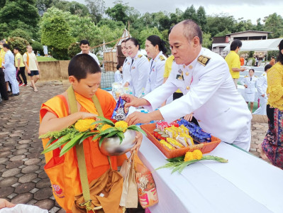 ร่วมพิธีเนื่องในโอกาสวันเฉลิมพระชนมพรรษาพระบาทสมเด็จพระเจ้าอยู่หัว 28 กรกฎาคม 2566 ... พารามิเตอร์รูปภาพ 1