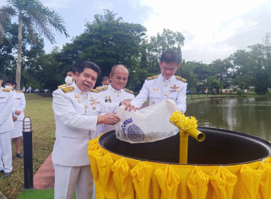 ร่วมพิธีเนื่องในโอกาสวันเฉลิมพระชนมพรรษาพระบาทสมเด็จพระเจ้าอยู่หัว 28 กรกฎาคม 2566 ... พารามิเตอร์รูปภาพ 22