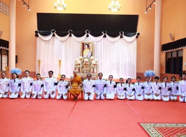 ร่วมพิธีบำเพ็ญกุศล สวดพระอภิธรรม อุทิศถวายพระราชกุศล ... พารามิเตอร์รูปภาพ 5