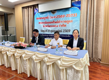 ประชุมจัดทำแผนกลยุทธ์ของสหกรณ์ออมทรัพย์ตำรวจภูธรจังหวัดระนอง จำกัด ... พารามิเตอร์รูปภาพ 2