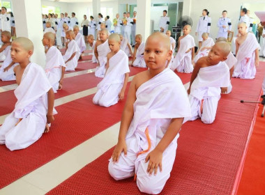 พิธีบรรพชาอุปสมบทพระภิกษุสามเณรและบวชศีลจาริณีภาคฤดูร้อน ... พารามิเตอร์รูปภาพ 1