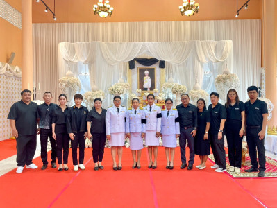 พิธีบำเพ็ญกุศลสวดพระอภิธรรม อุทิศถวายพระกุศลแด่ ... พารามิเตอร์รูปภาพ 1