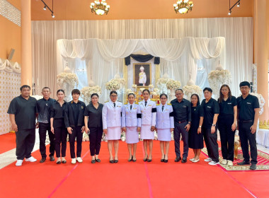 พิธีบำเพ็ญกุศลสวดพระอภิธรรม อุทิศถวายพระกุศลแด่ ... พารามิเตอร์รูปภาพ 12