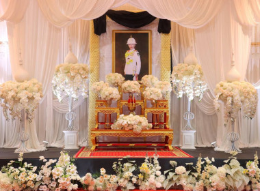 ร่วมพิธีบำเพ็ญกุศลและทำบุญตักบาตร ในวาระครบ 15 วัน ... พารามิเตอร์รูปภาพ 2